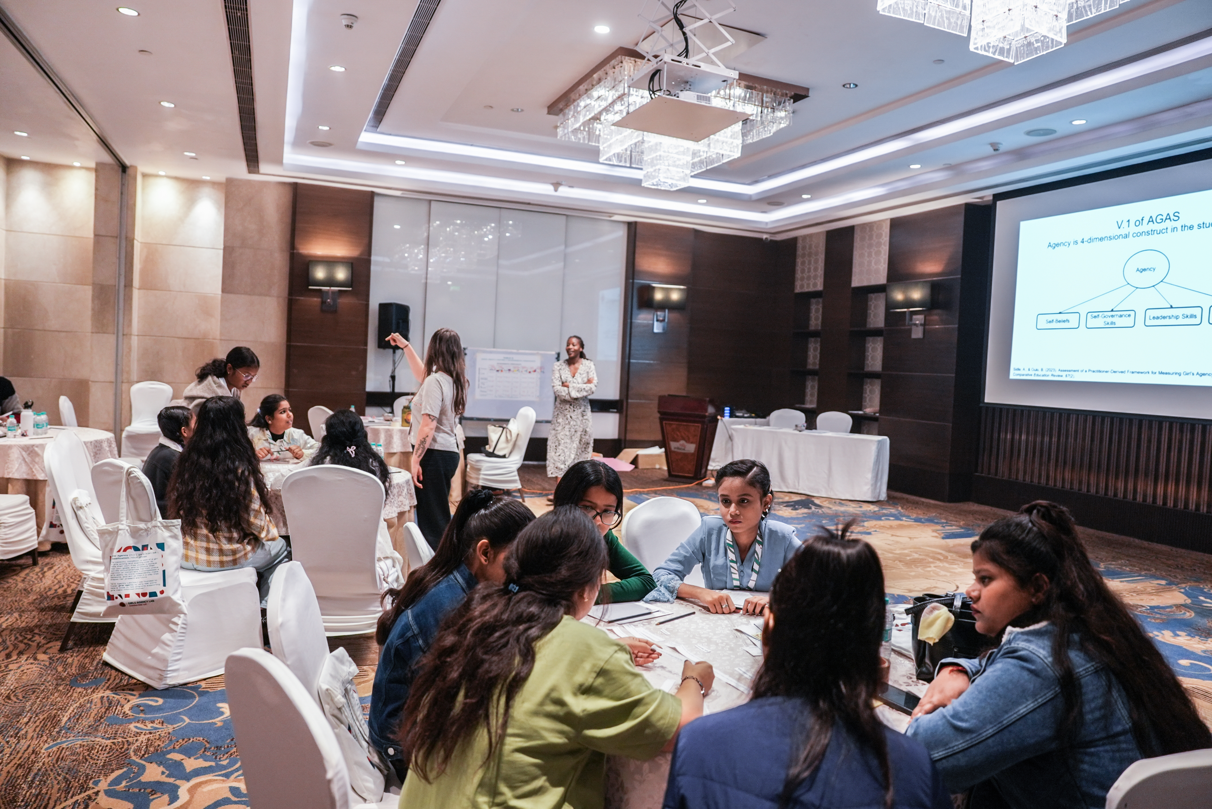 Girls' Agency Lab team photo 8